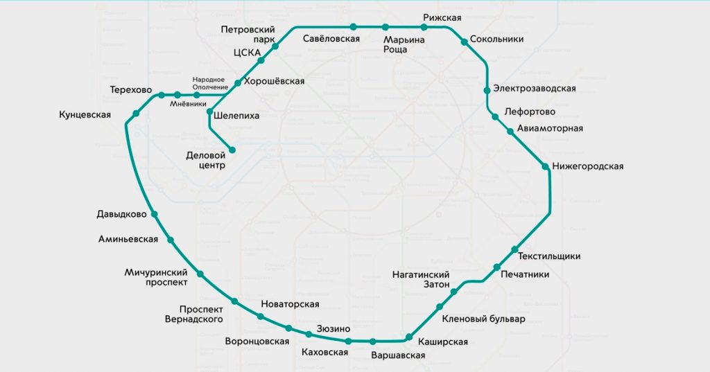 Появилась схема станций БКЛ, где аренда квартир подорожала сильнее всего с открытием метро