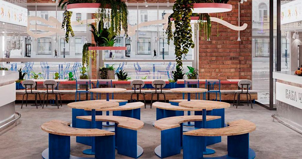 Сегодня на Мясницкой открылся питерско-московский фудкорт «Салют, Мясницкая!»