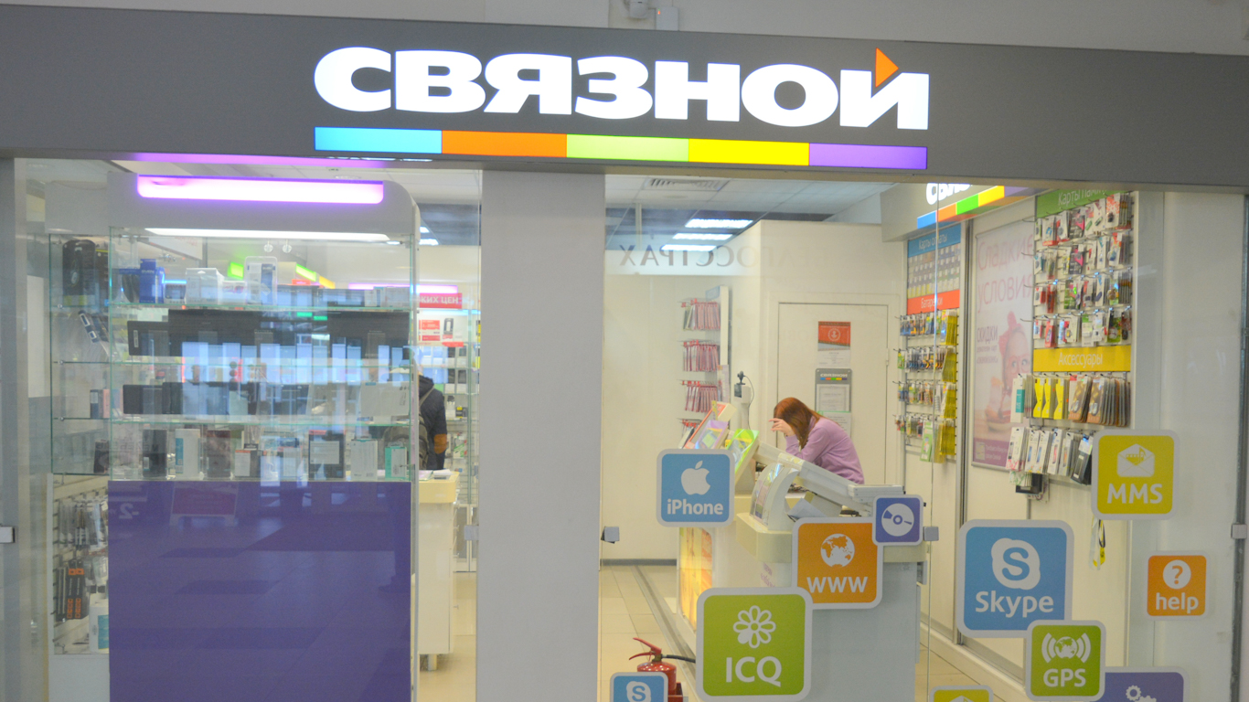 В Москве закрылись последние магазины «Связного»