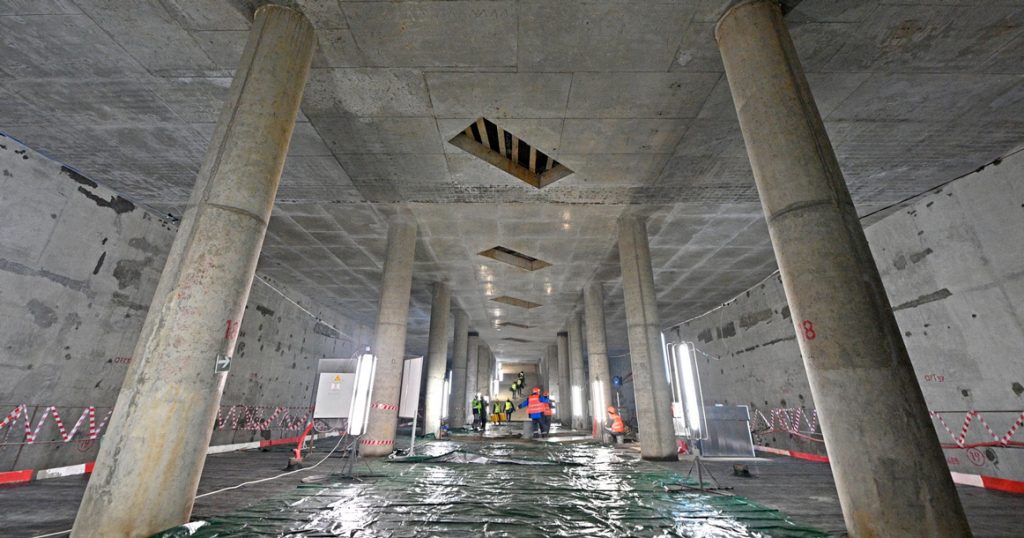 В конце 2024 года в Москве откроют 11 станций новой изумрудной линии метро