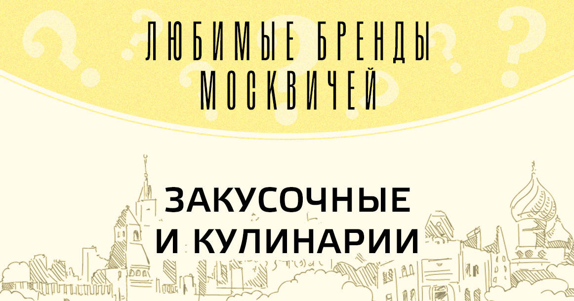 Голосование «Любимые бренды москвичей»: закусочные и кулинарии