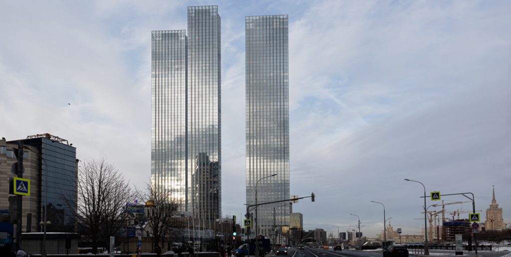 Башни Capital Towers — первый выброс небоскребов из «Сити» в сторону центра