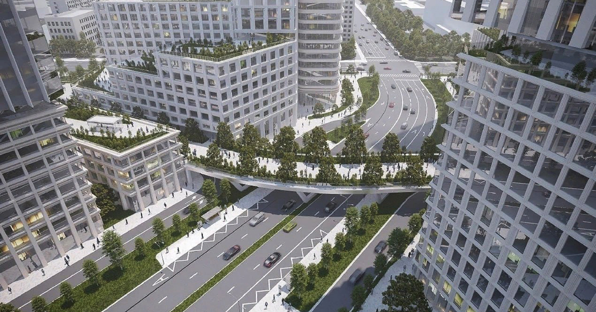 Возле Шмитовского проезда построят пешеходный мост