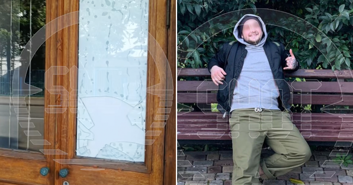 Полиция задержала мужчину, который разбил стекло в посольстве Норвегии в Москве