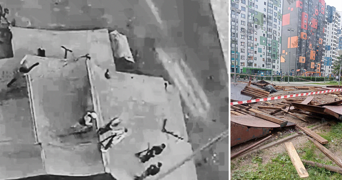 На Дмитровке по просьбе жителей снесли рампу, где произошел несчастный случай с ребенком