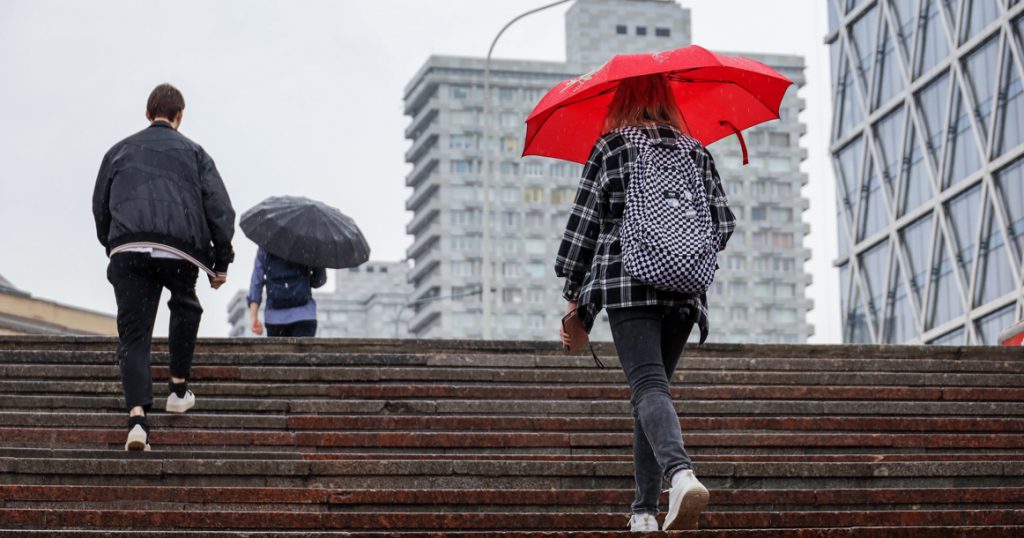В начале следующей недели температура в Москве резко понизится до 17 градусов