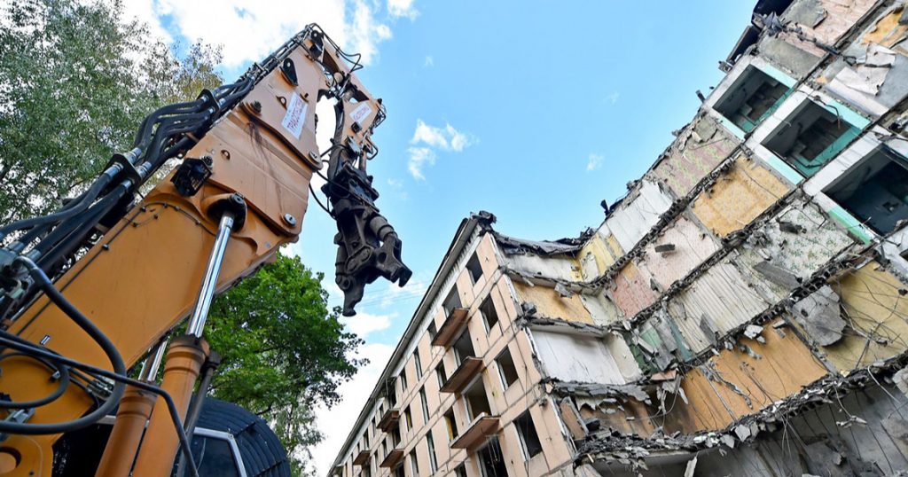 С начала реновации в 2017 году в Москве снесли 500 домов