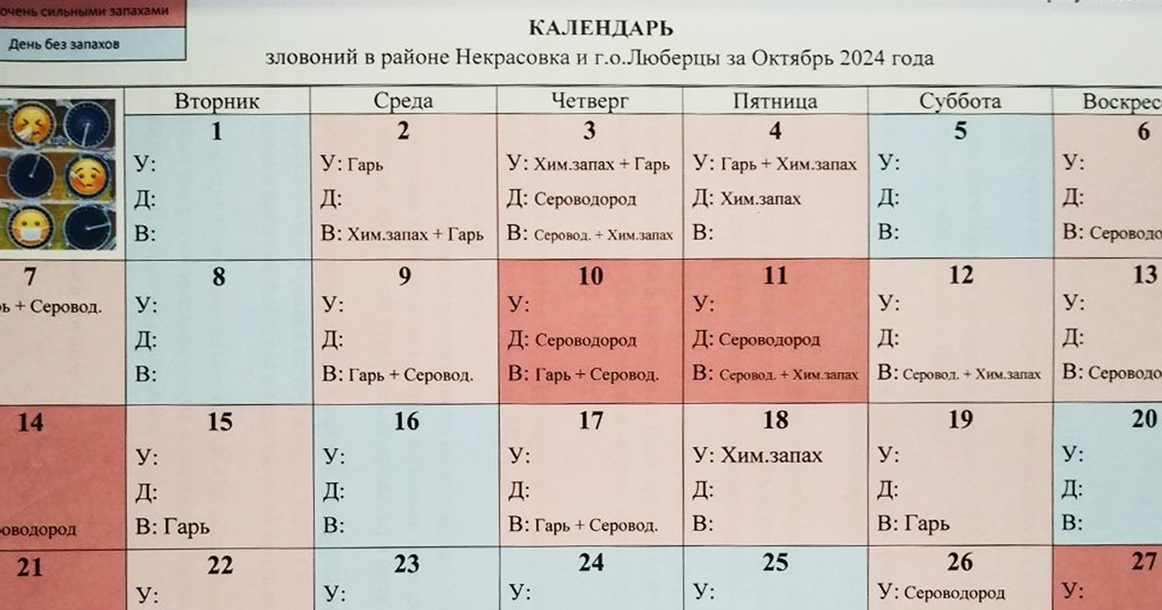 Жители Некрасовки и Люберец сдали в мэрию почти 9 тысяч обращений с жалобами на зловония