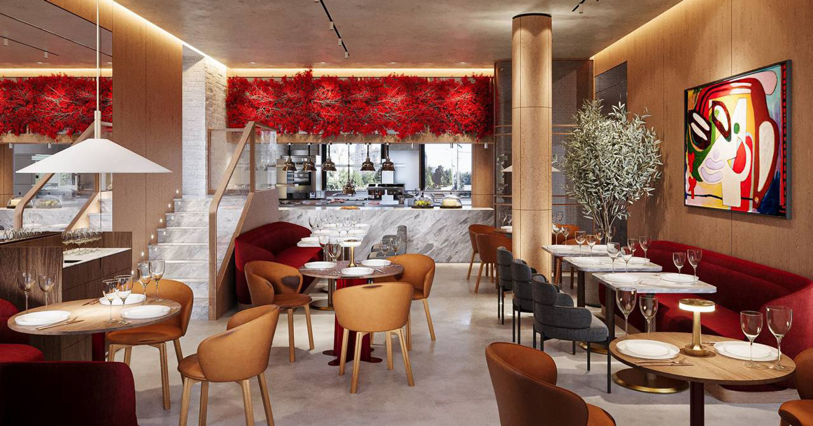 Шеф Истомин показал, как будет выглядеть двухэтажный ресторан AVA Bistro в «Депо» на Лесной