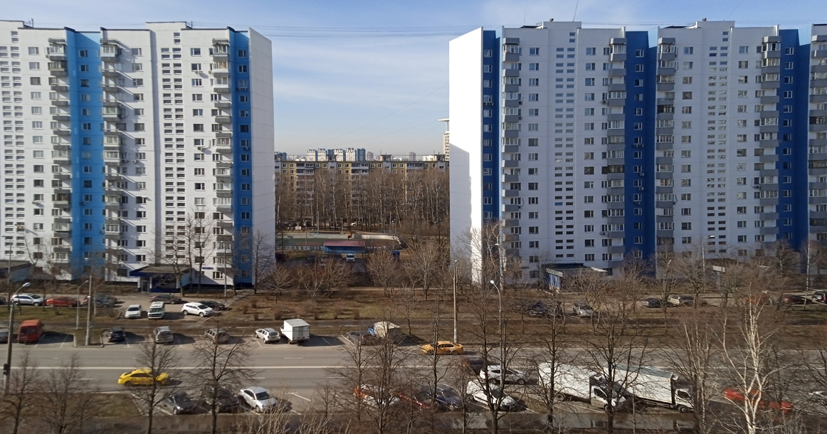 Вид из моего окна: на Литовский бульвар