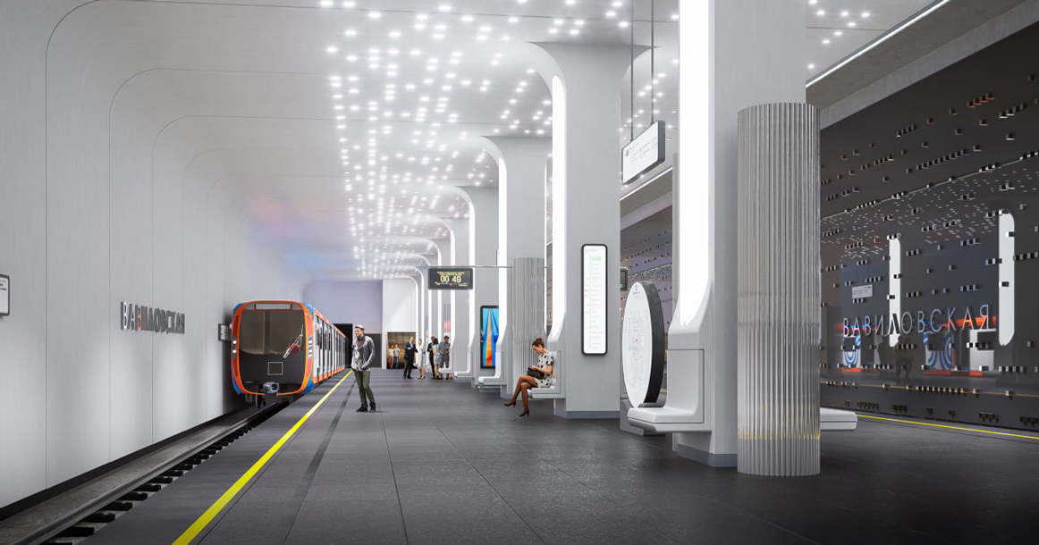 Вот как будет выглядеть станция «Вавиловская» Троицкой линии метро