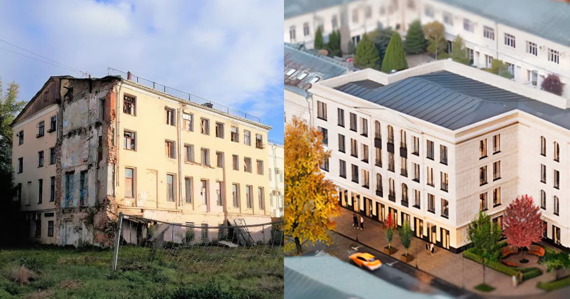 На месте исторического особняка на Таганке построят клубный дом на 24 квартиры