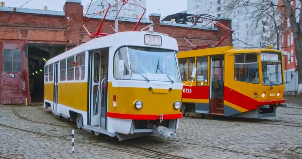 Музей транспорта Москвы отреставрировал легендарный трамвай «Татра T3SU»