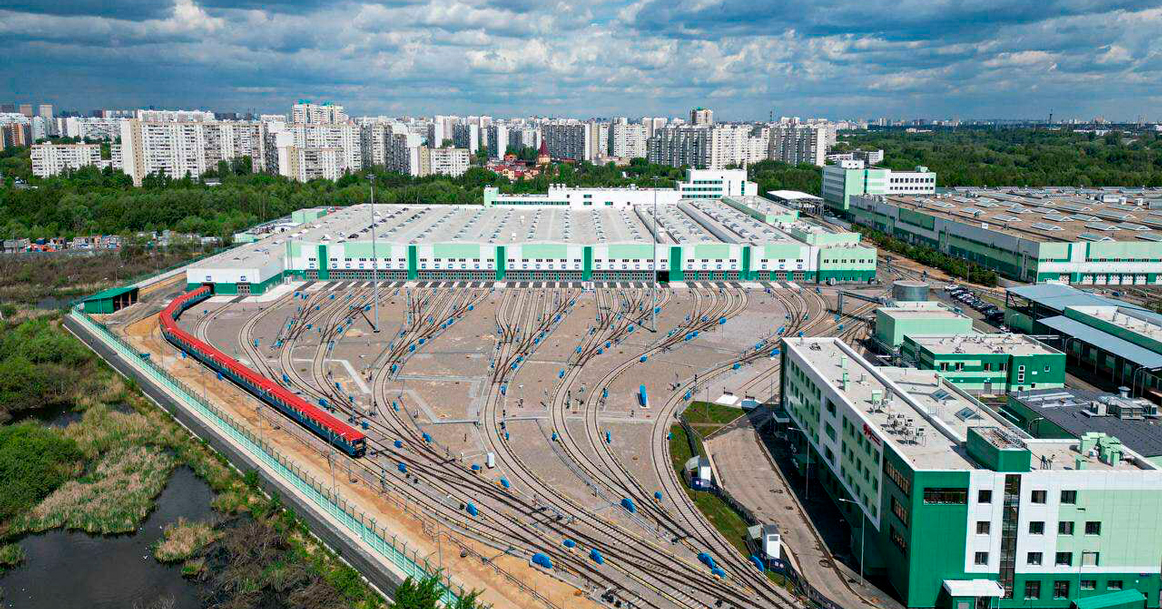 Сергей Собянин открыл в метро новое депо «Южное» для обслуживания Замоскворецкой линии