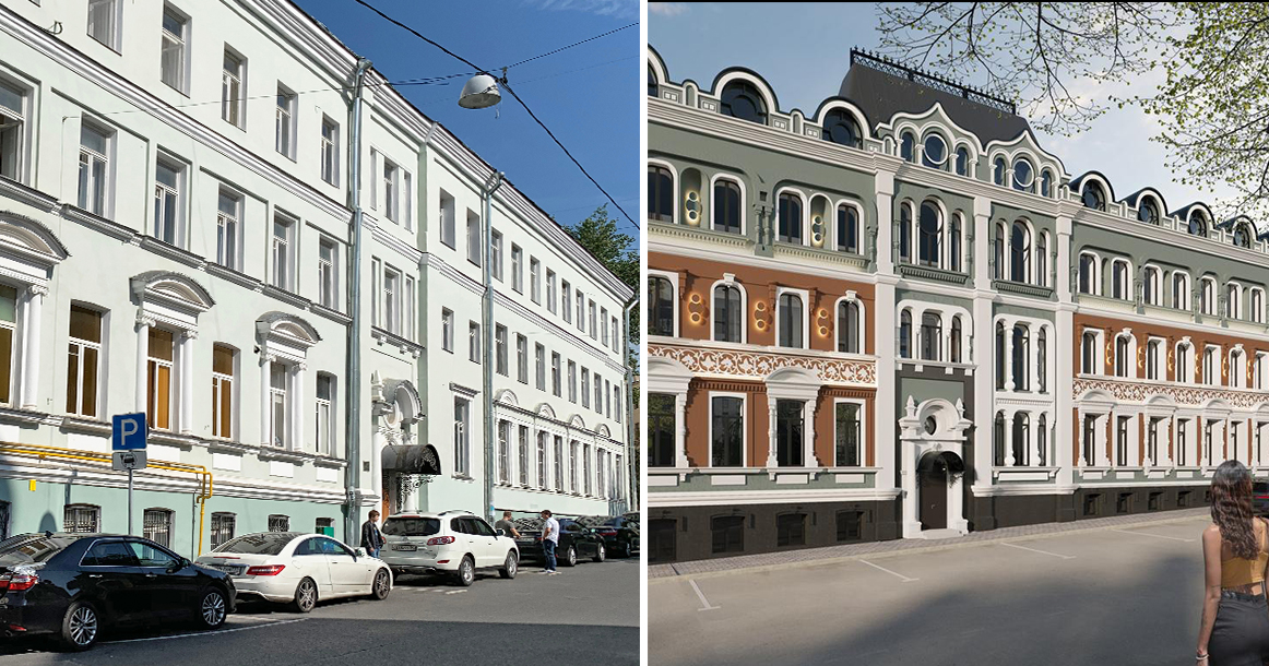 Доходный дом Кувшиновых на Хохловке переделают в бизнес-центр в неорусском стиле