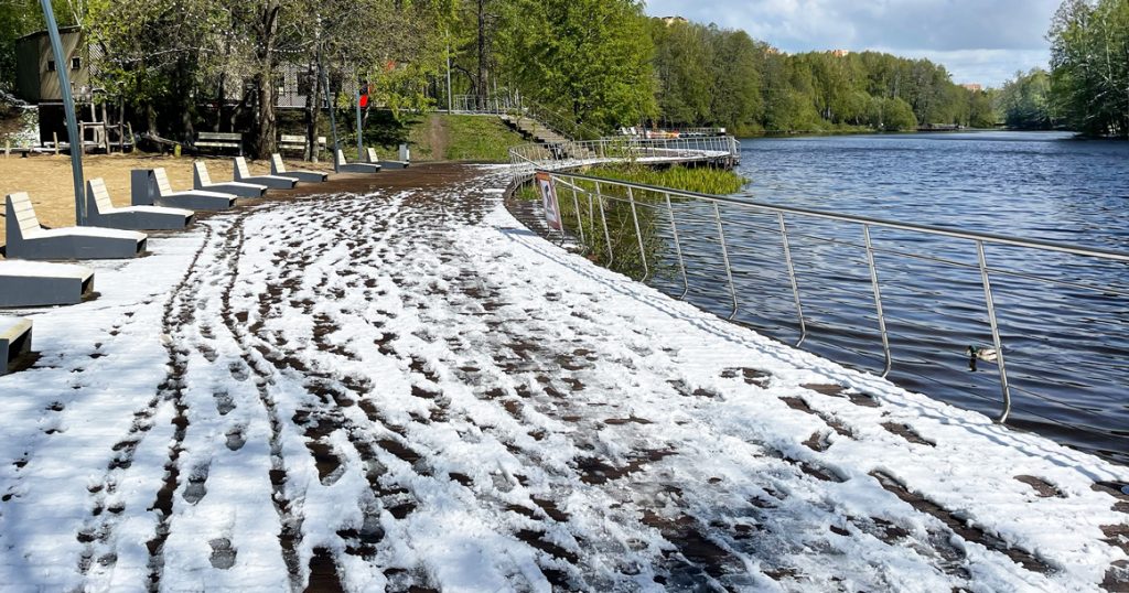 Сегодня вечером Москву накроет мокрый снег с сильным ветром