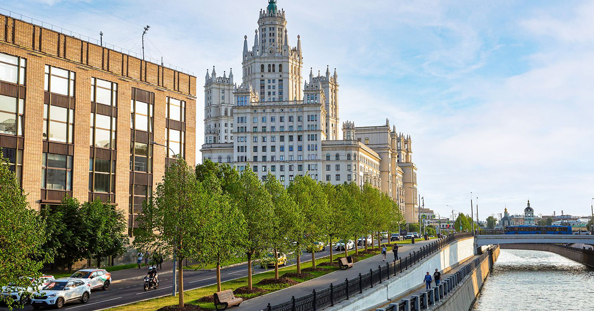 Вдоль Москвы-реки запустят новый прогулочный маршрут, объединяющий шесть набережных