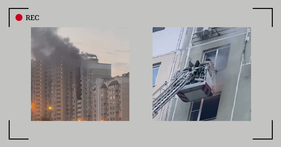Пожарные спасли глухонемую пару с детьми из горящей многоэтажки в Выхино-Жулебино