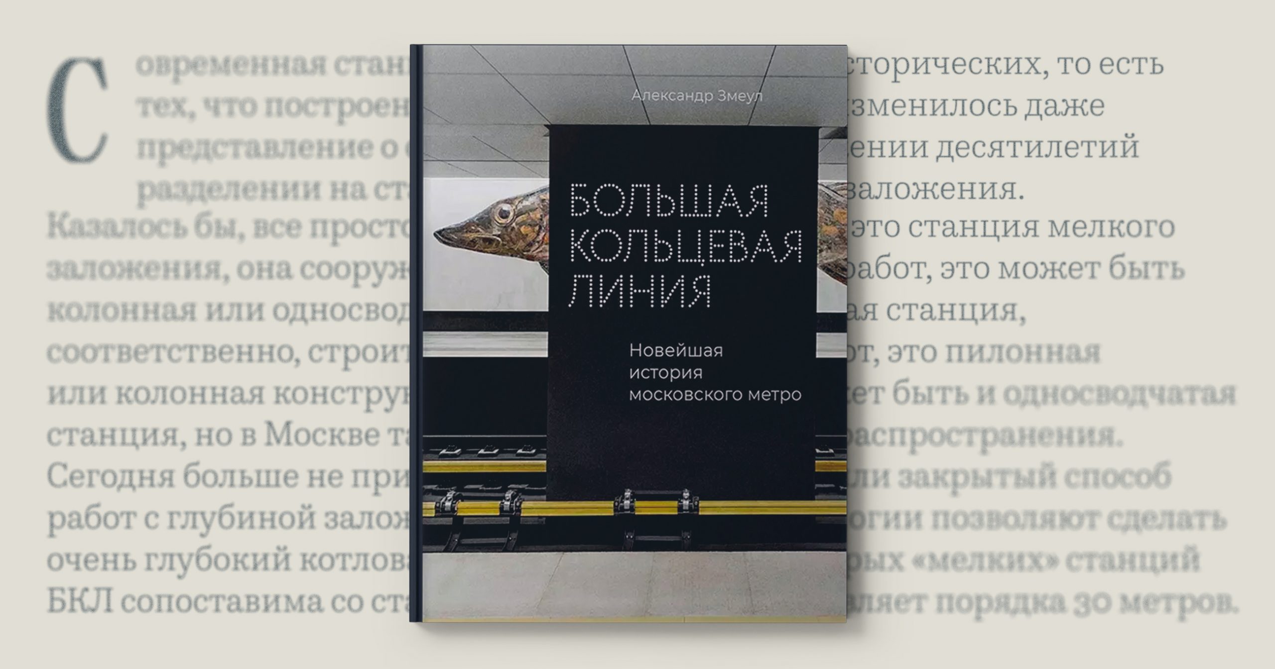 «Метро должно быть селфиориентированным» — отрывок из книги о БКЛ Александра Змеула
