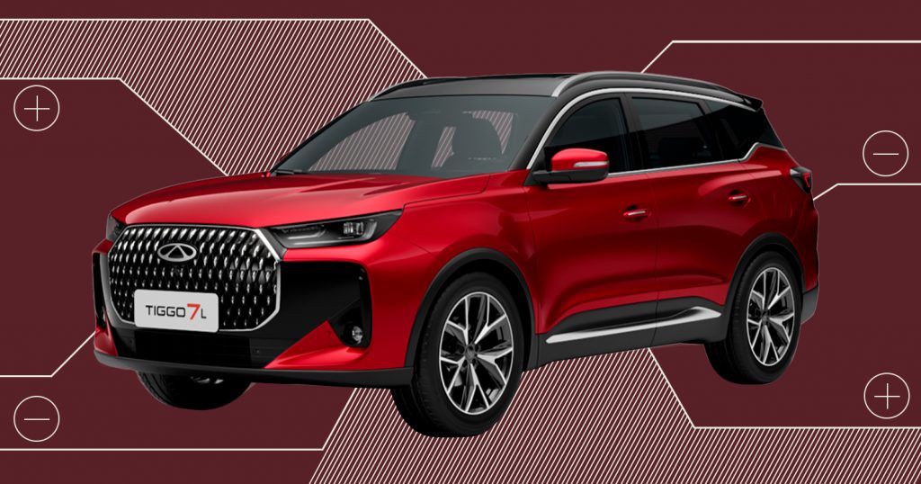 Новый Chery Tiggo 7L: зачем москвичам черный потолок?