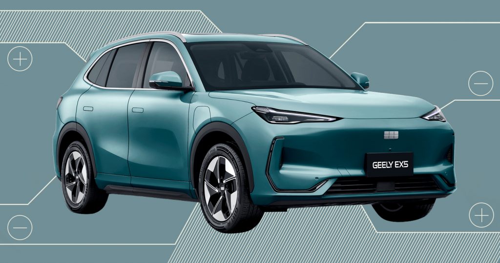 Geely делает зум-зум: электромобиль ЕХ-5 хочет понравиться молодежи