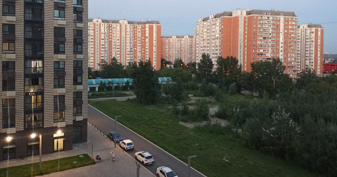 Вид из моего окна: на бывшие «вонючие поля» Люблино