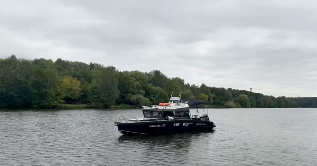 На Москве-реке протестировали первый пассажирский беспилотный катер