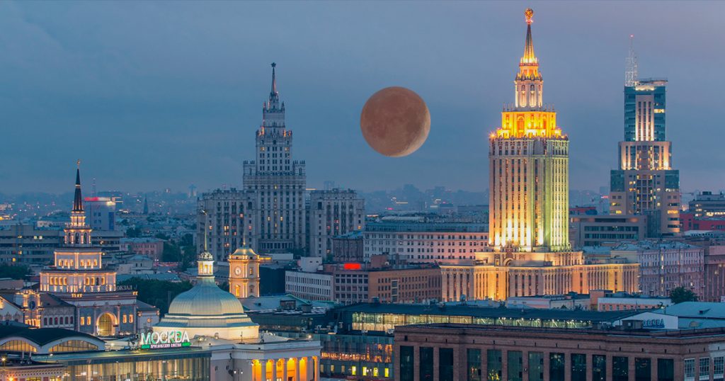 Сегодня в Москве впервые за семь лет можно будет увидеть полное лунное затмение