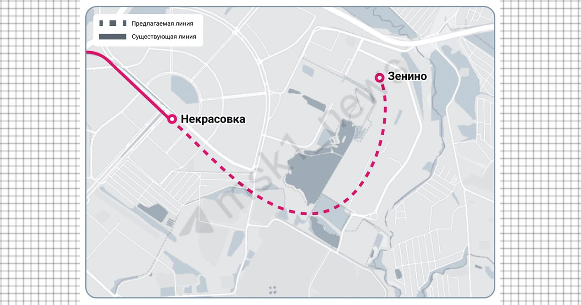 Появился проект продления Некрасовской линии метро в Люберцы