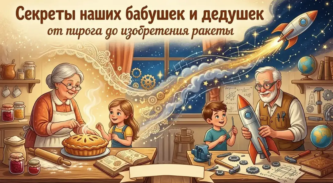 "Секреты наших бабушек и дедушек от пирога до изобритения ракеты "