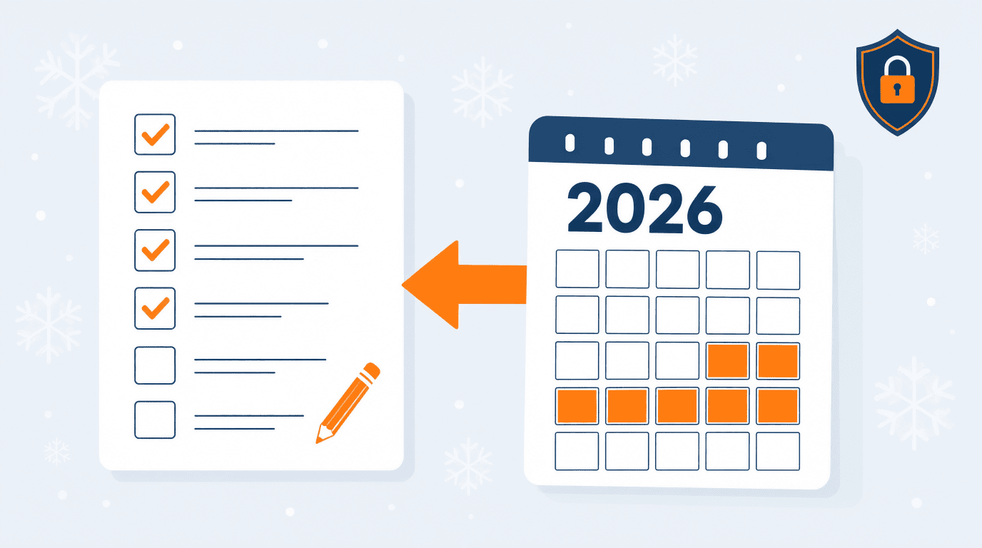 Закрытие года 2026 в 1С: чек-лист из 12 шагов