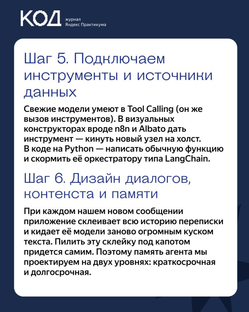 10 шагов создания цифрового AI-ассистента: подробный обзор от журнала «Код»