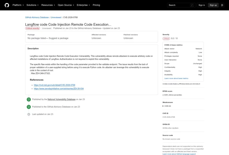 Эксплуатация критических уязвимостей в Langflow и Rails: текущая ситуация и рекомендации