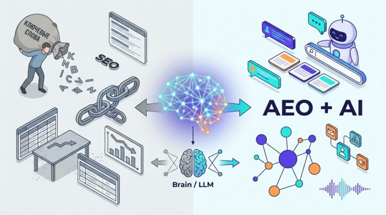 Эра AEO: почему классическое SEO перестает работать без нейросетей