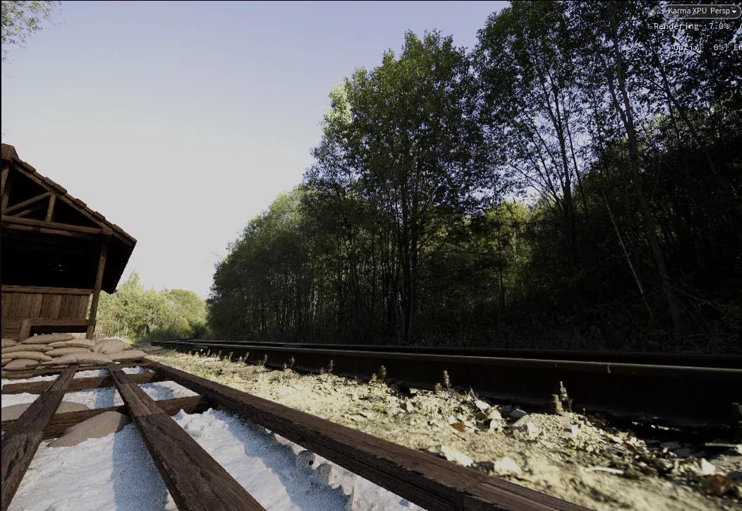 Road of Victory — railway environment development frame