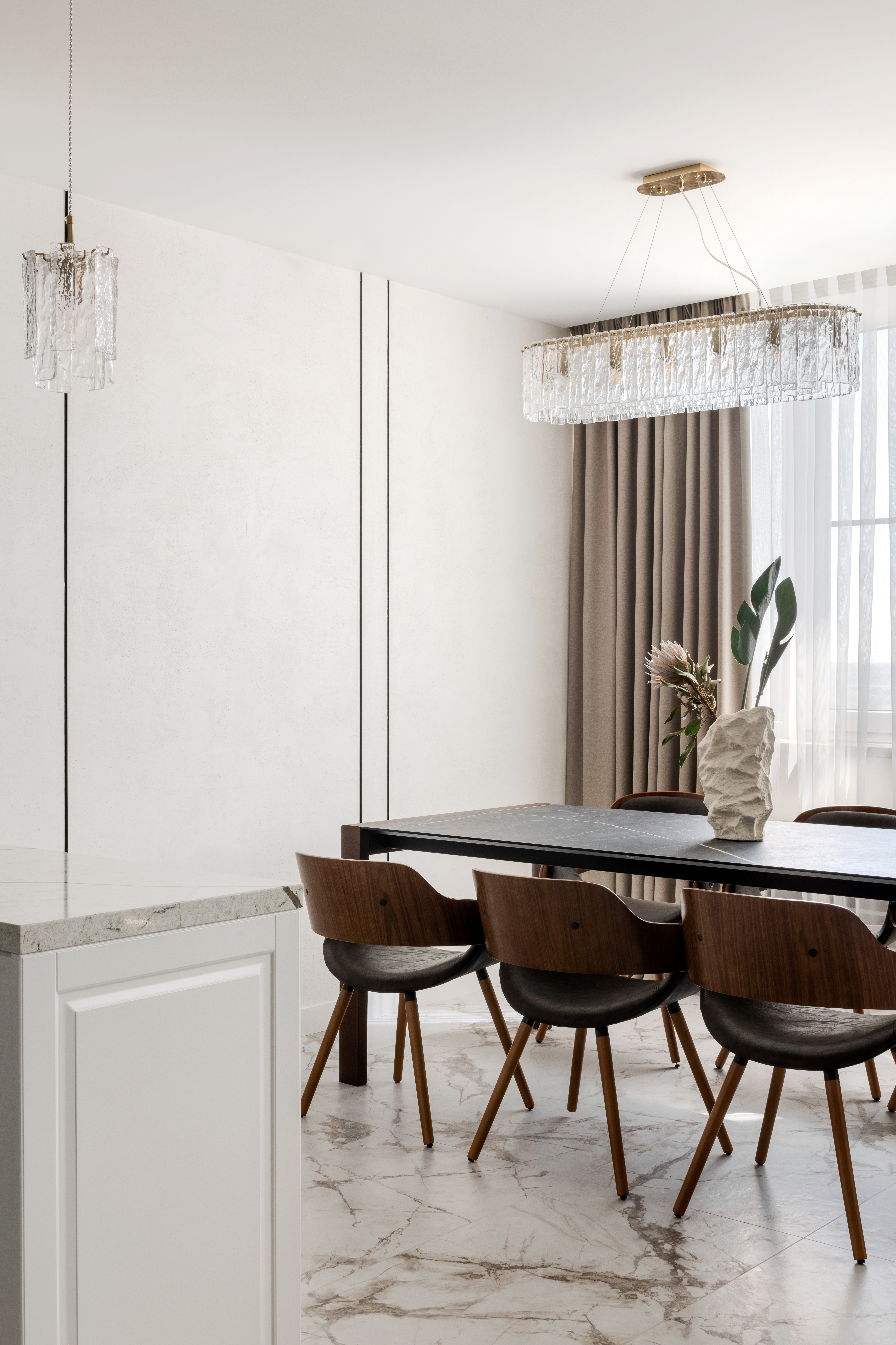 Проект Коллекция FELIS от Divinare в проекте дизайнера Натальи Алексеенко. Ростов-на-Дону, ЖК Белый Ангел.