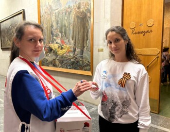 Всероссийская акция «Красная гвоздика» в Национальном центре "Россия"