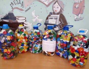 Акция С миру по крышечке в Пудожском районе