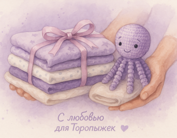 Вяжем для "торопыжек" недоношенных малышей