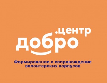 Формирование и сопровождение волонтерских корпусов
