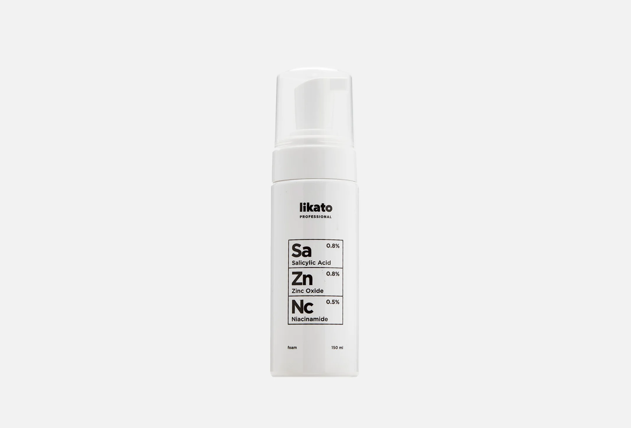 ПЕНКА С НИАЦИНАМИДОМ, ЦИНКОМ И САЛИЦИЛОВОЙ КИСЛОТОЙ LIKATO PROFESSIONAL foaming cream with niacinamide, zinc and salicylic acid