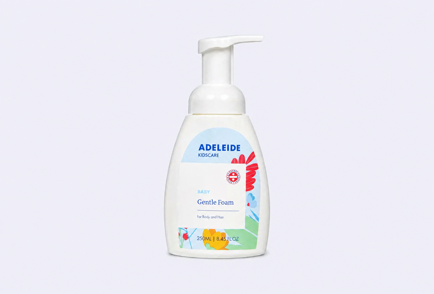 Детская пенка для мытья тела и волос ADELEIDE with extracts of calendula and string
