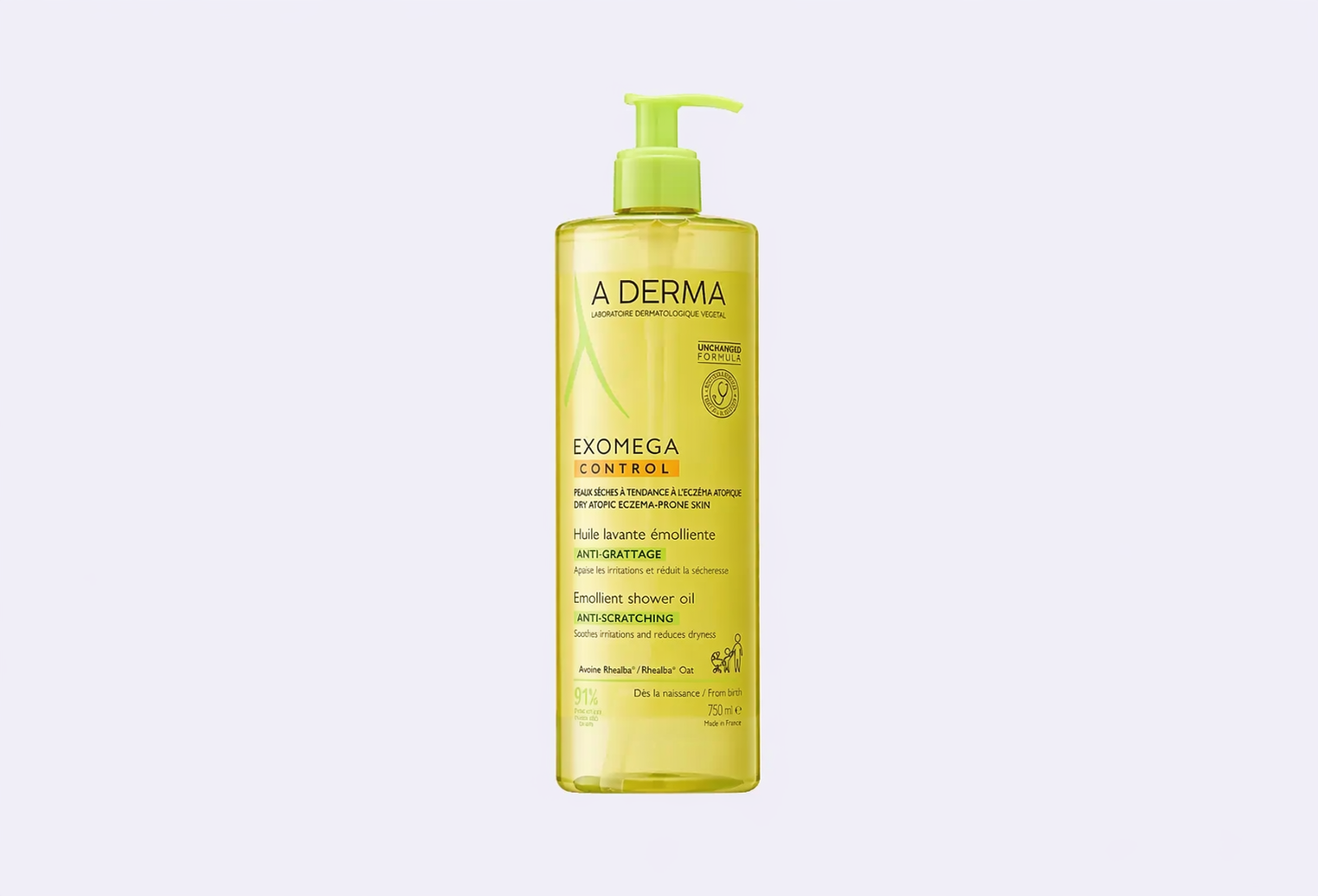 Масло для душа A-DERMA Exomega control