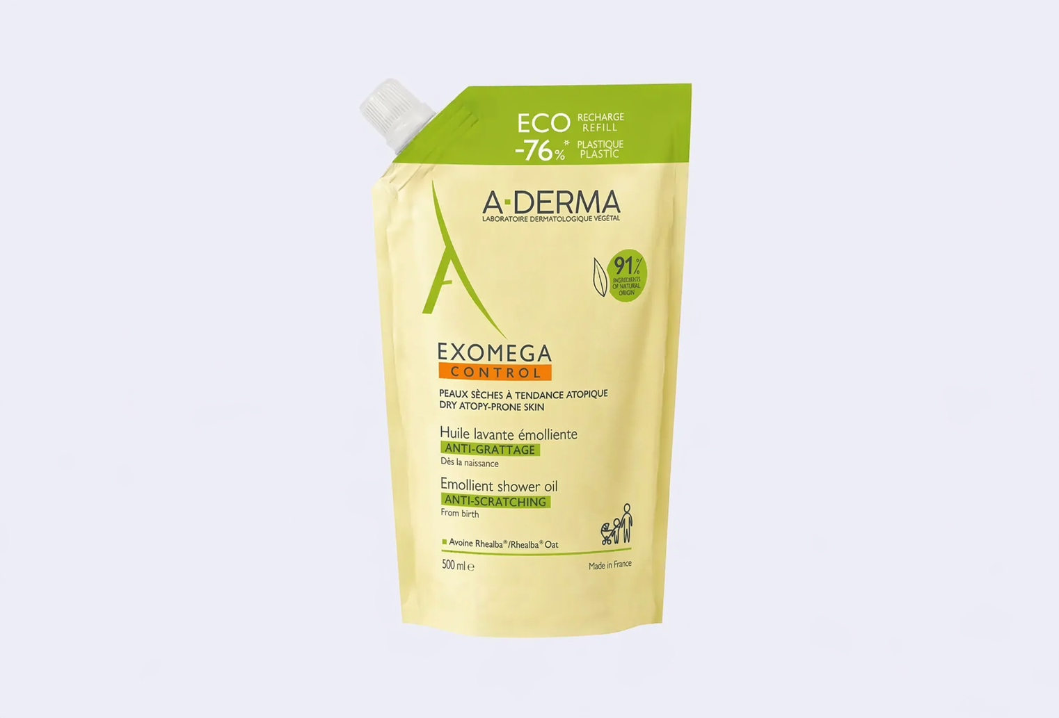 Масло для душа (сменный блок) A-DERMA EXOMEGA CONTROL