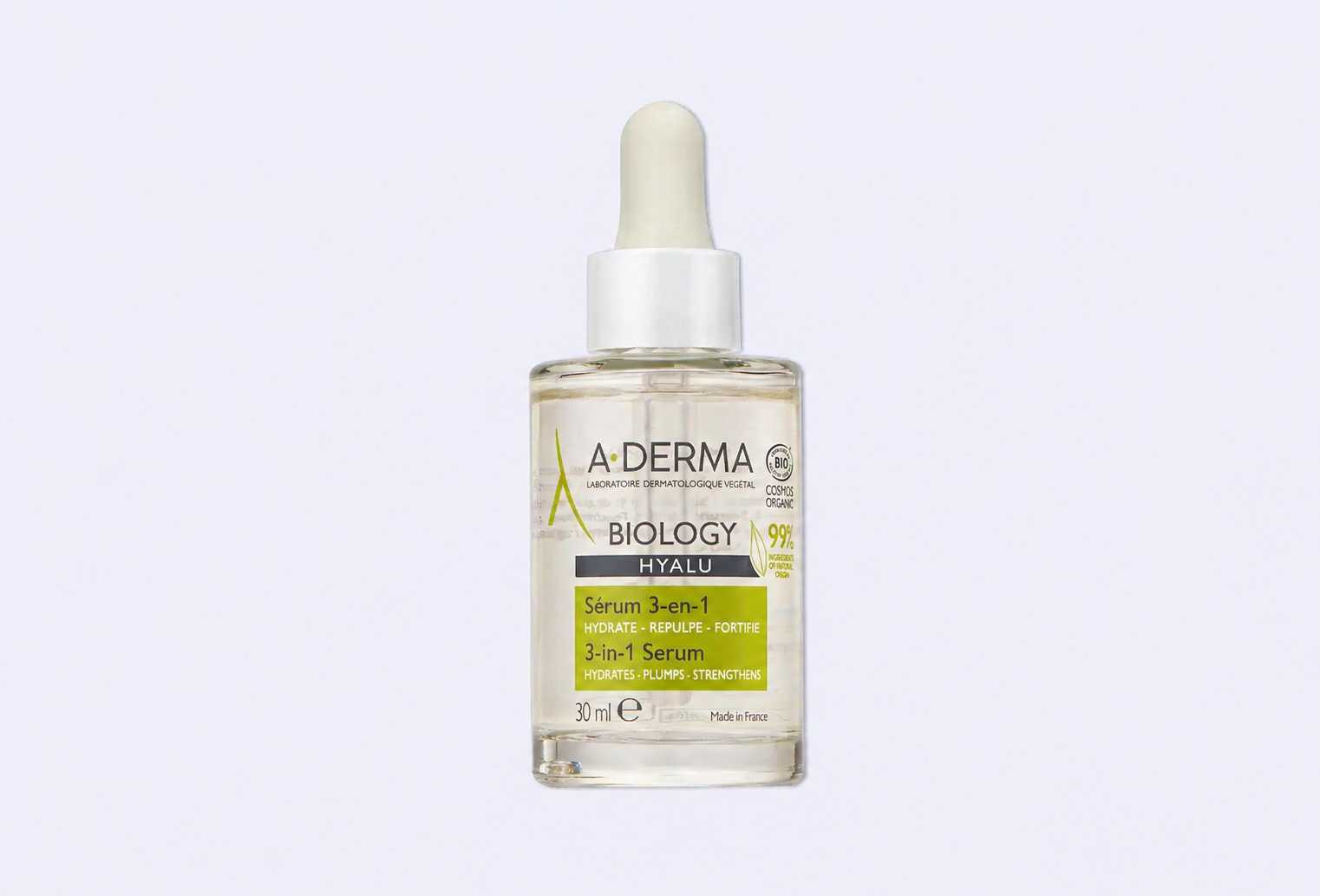 Сыворотка 3в1 для лица A-DERMA Biology Hyalu hydrates
