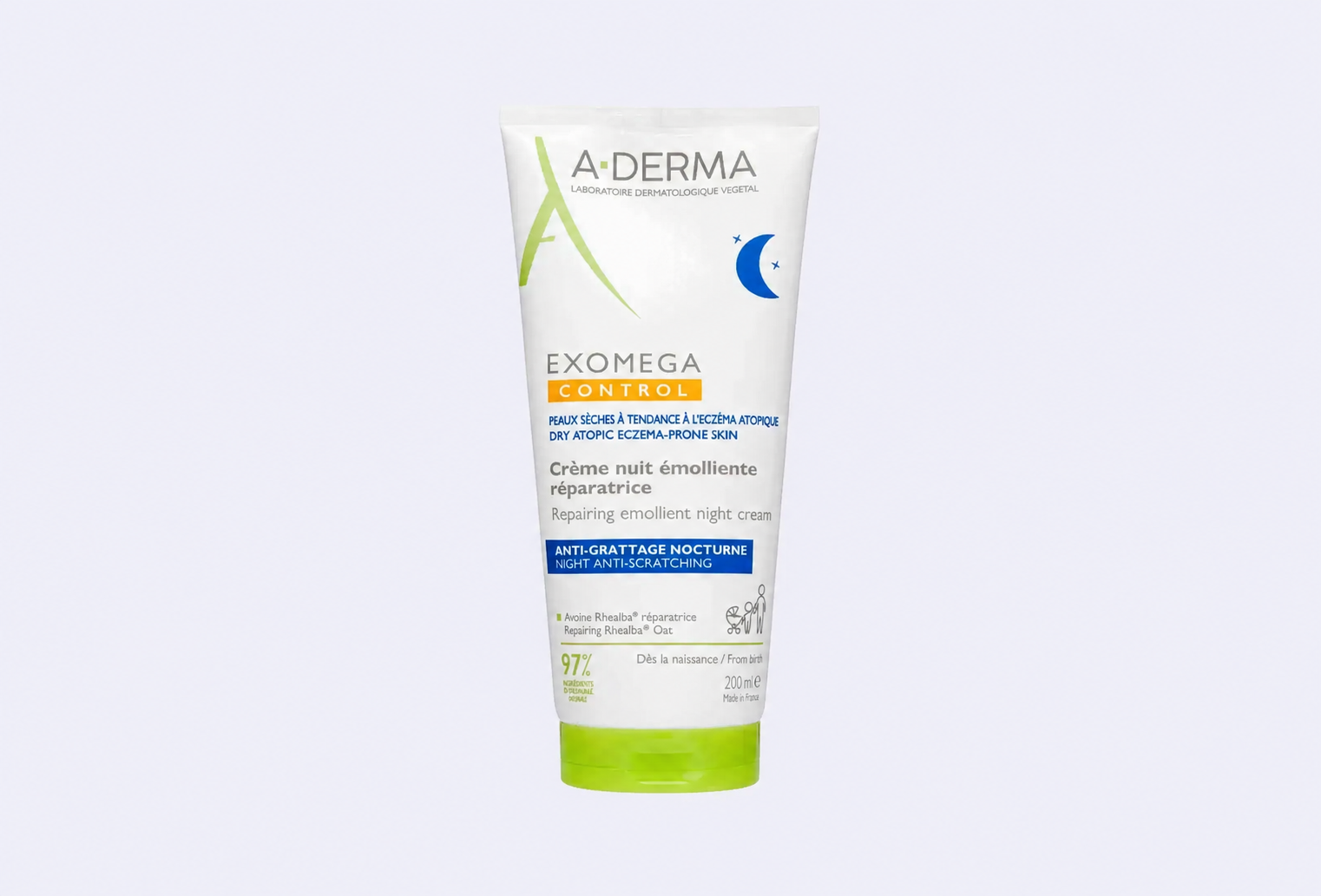 Ночной крем-эмолент для тела A-DERMA EXOMEGA CONTROL