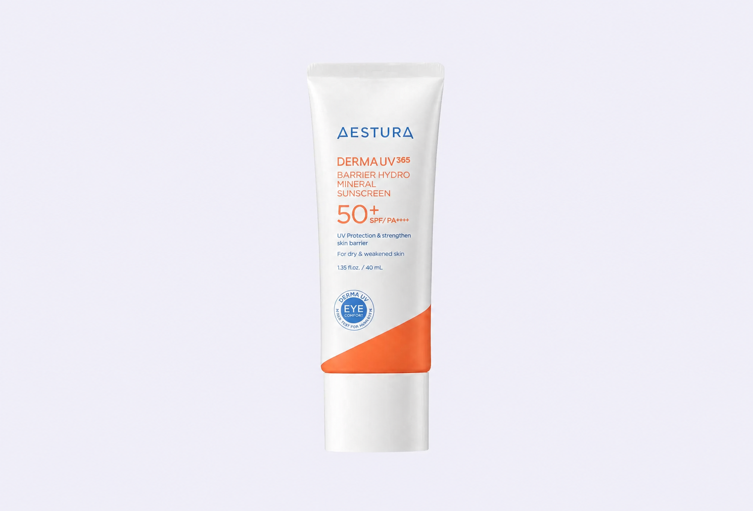 Солнцезащитный крем для лица SPF 50+ AESTURA Derma UV365 Barrier Hydro Mineral Sunscreen