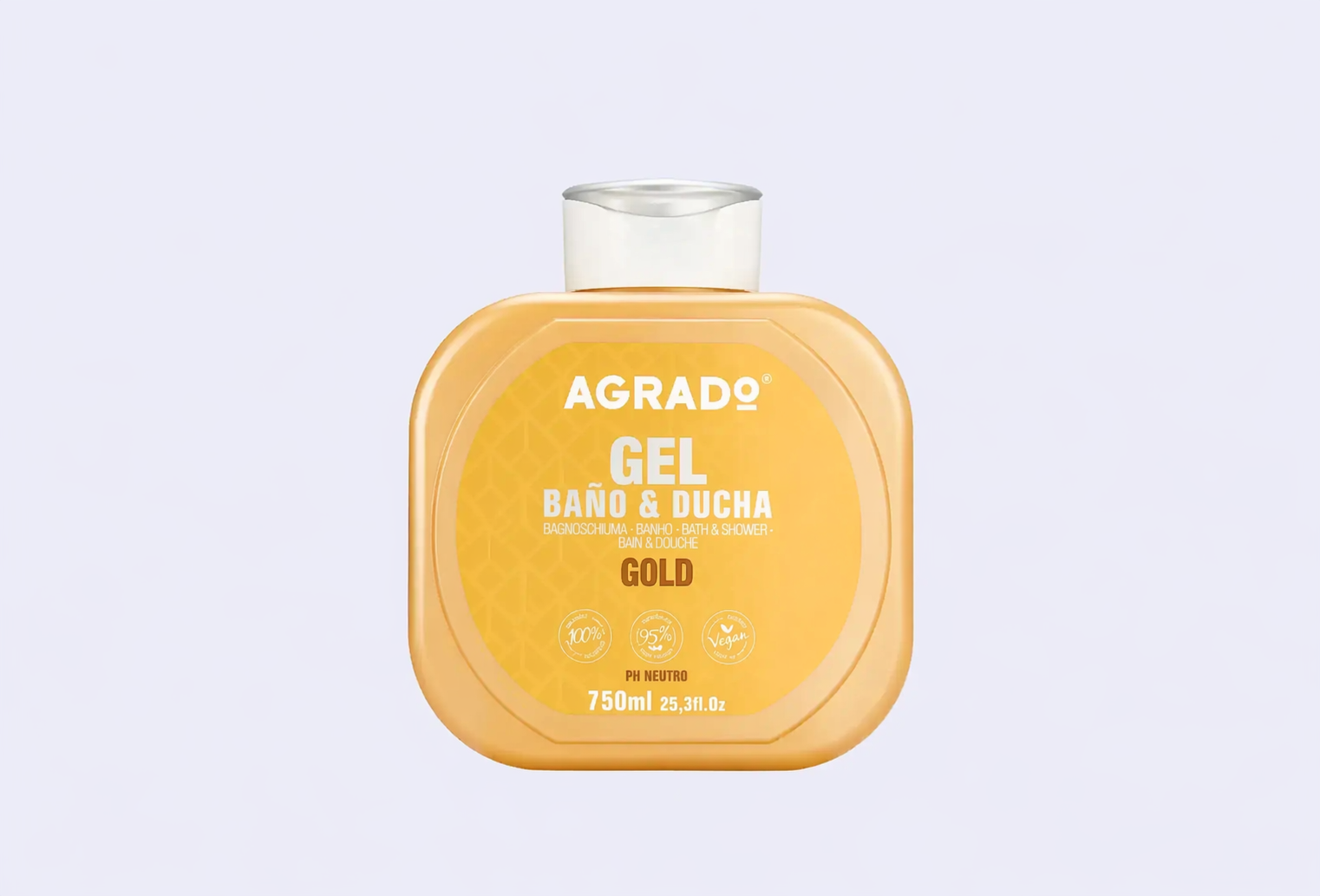 Гель для душа AGRADO Gold