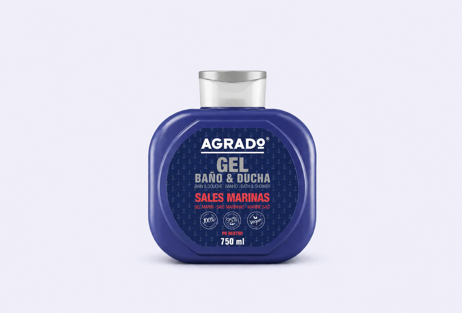 Гель для душа AGRADO MARINE SALTS