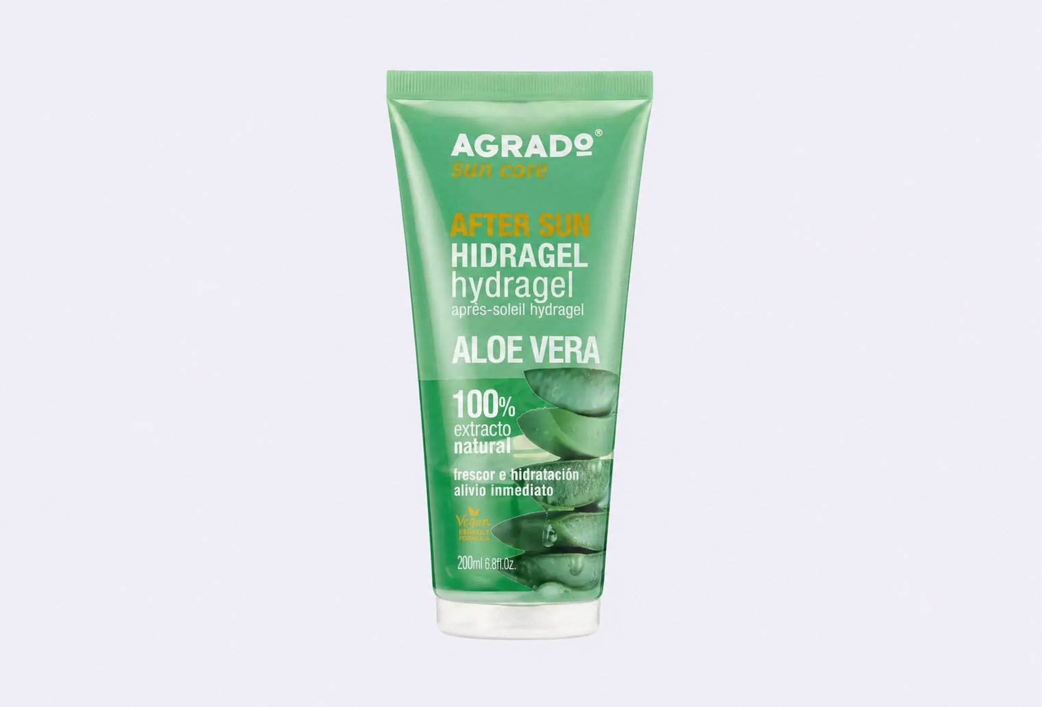 Гидрогель после загара AGRADO Hydragel after sun aloe vera